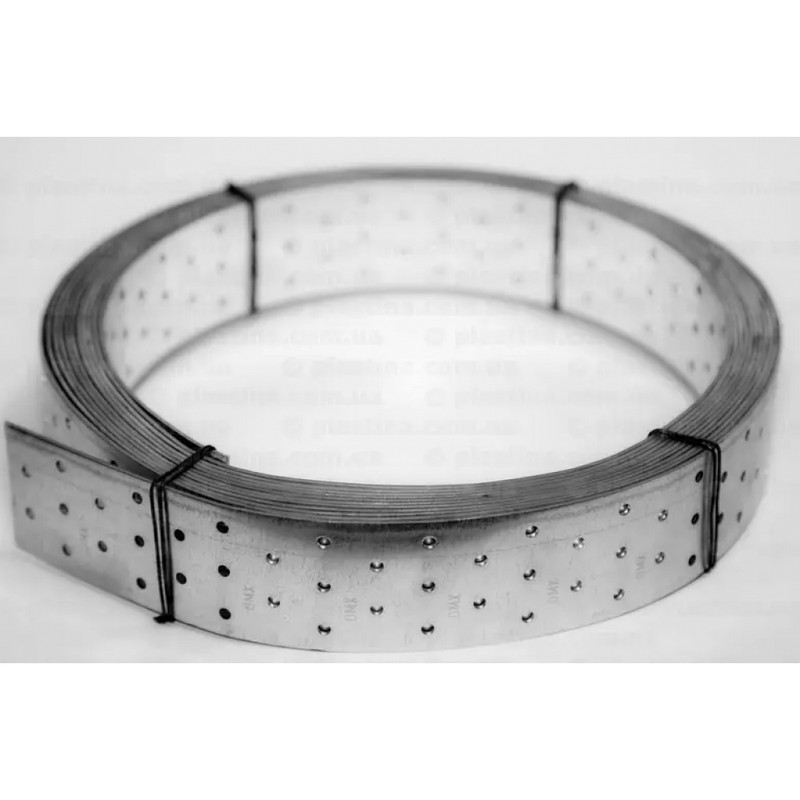 Стрічка монтажна перфорована потовщена 2x40мм 10м